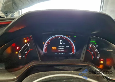 2020 Honda Civic Si из США, поврежденный, VIN 2HGFC1E51LH705287